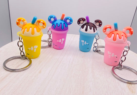 Donut Shake Keychain